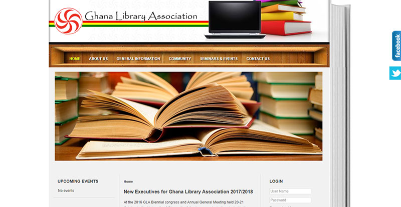 Ghana Library Association Homepage